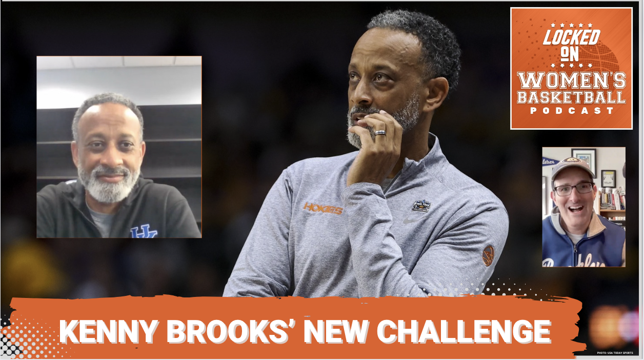 Kenny Brooks on the sidelines at a game